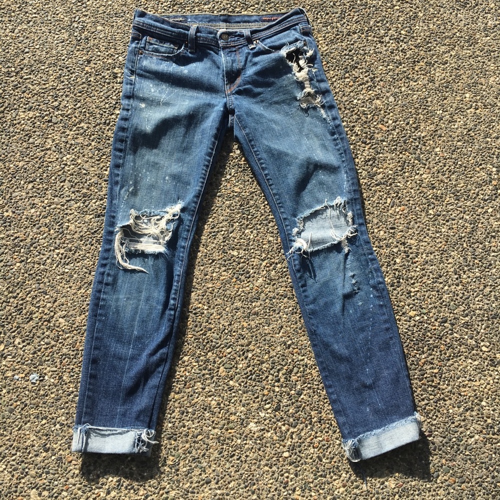 Citizens of Humanity low waist flair stretch jeans